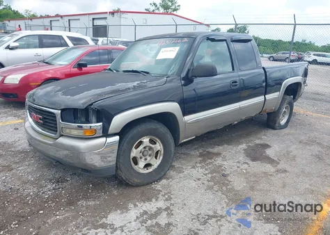 2000 GMC Sierra 1500 Sle из США, поврежденный, VIN 2GTEK19V2Y1219059